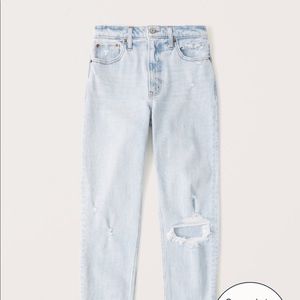 Abercrombie High Rise Mom Jeans